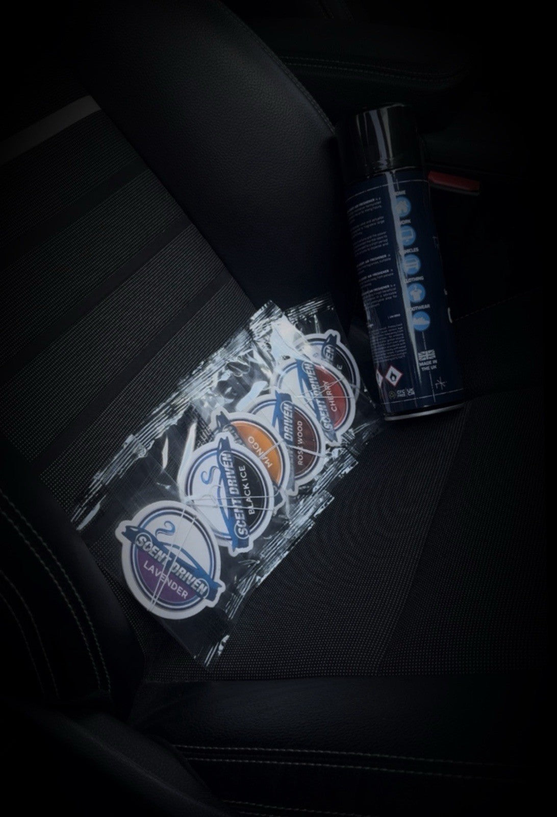 Scent Driven - Air Fresheners + Blast Can Gift Bundle